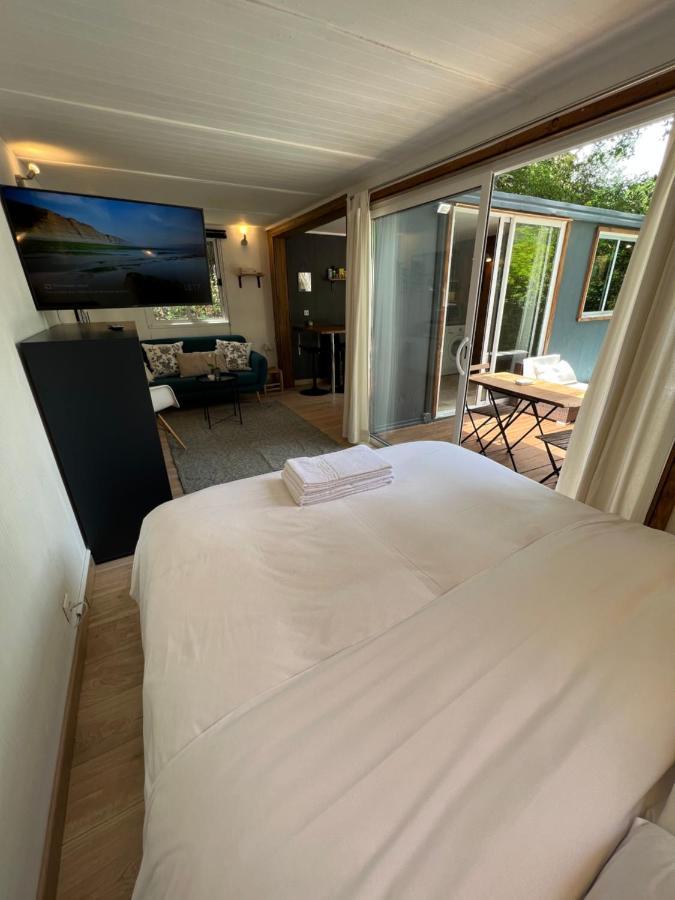 מרויי Superbe Cabane Jacuzzi Jardin Clim Wifi Parking מראה חיצוני תמונה